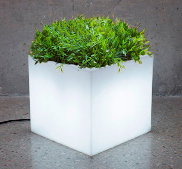 Macetero Iluminado 50cm mr1305